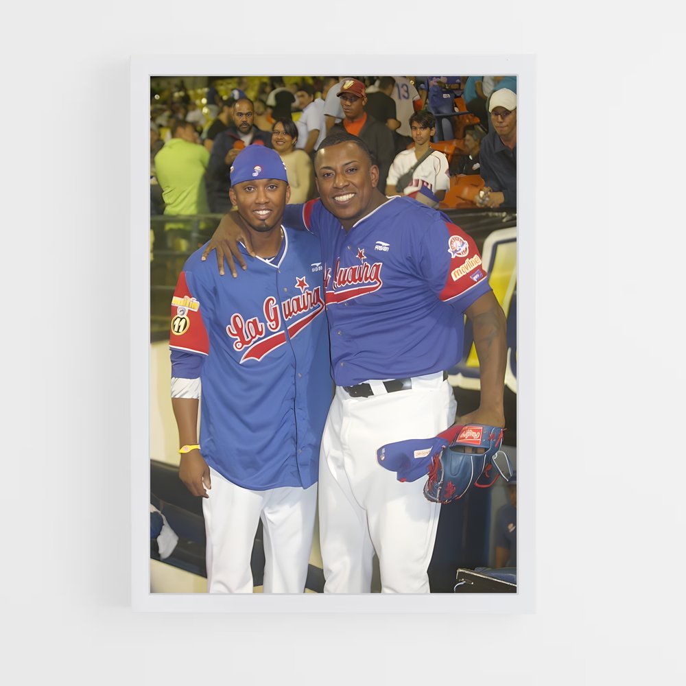 Poster Les Batteurs de La Guaira – affiche Baseball (vue 3)